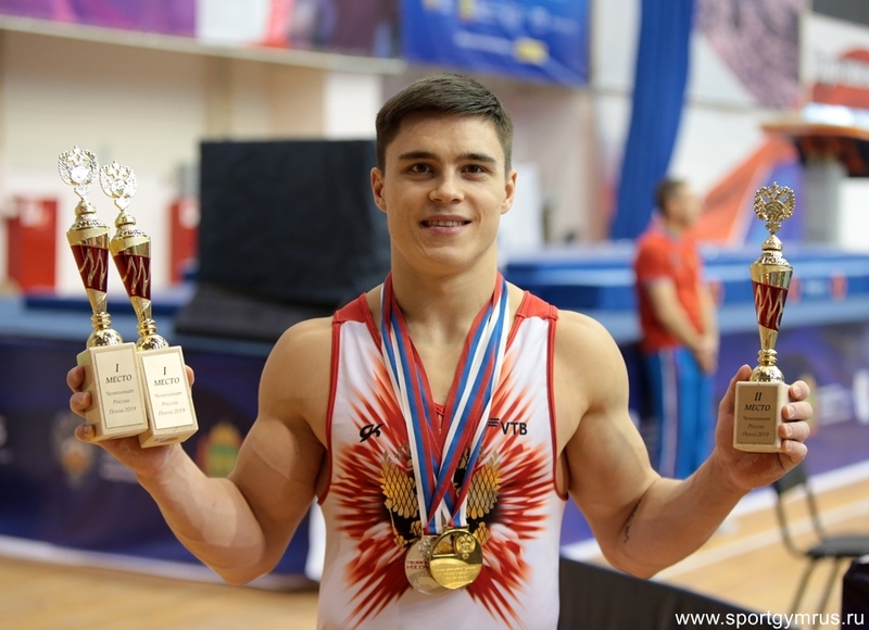 Нагорный завоевал шесть золотых медалей чемпионата России по спортивной гимнастике в Пензе