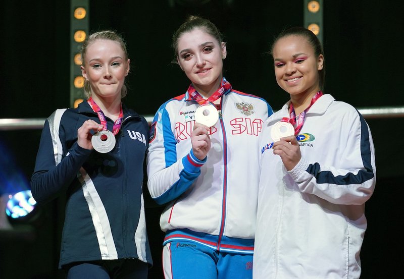 ФСГР поздравляет чемпионов  FIG ALL-AROUND WORLD CUP 2019 (Бирмингем, Великобритания)