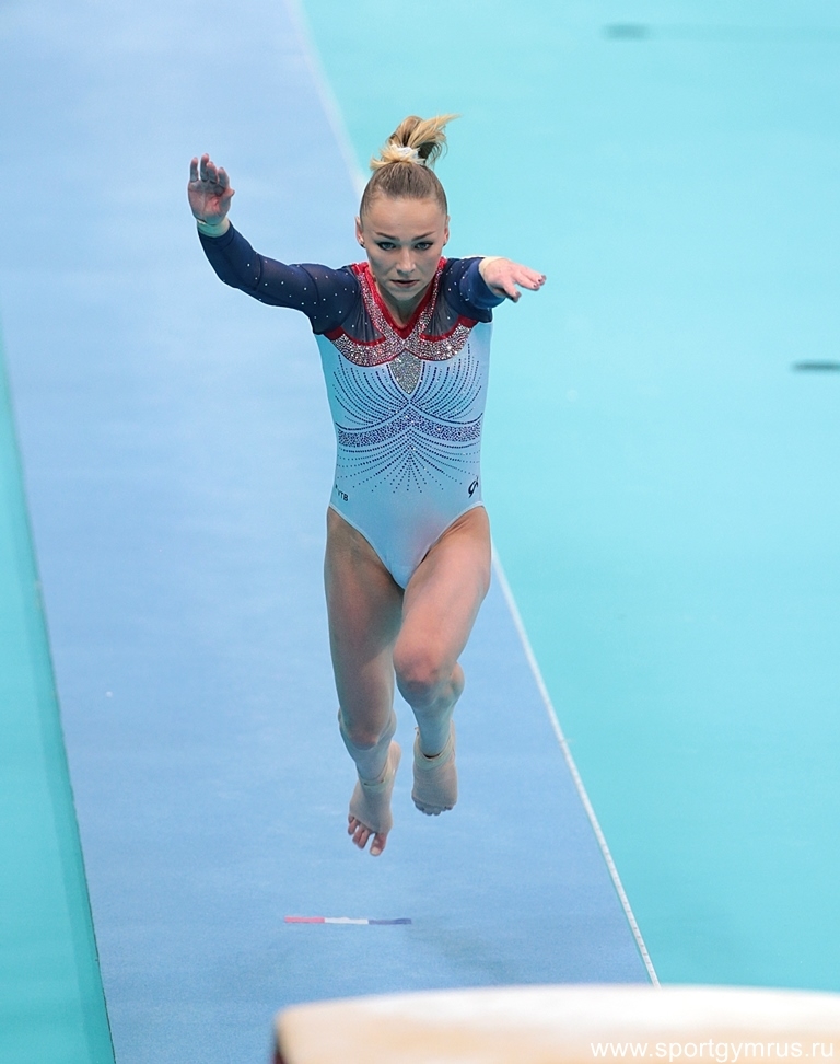 Пасека завоевала золото в опорном прыжке на чемпионате Европы