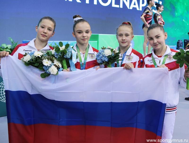 Маленькие золотники. Наши гимнастки — лучшие на юниорском чемпионате мира