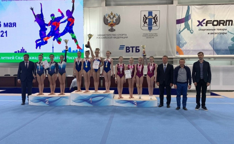ОМСКИЕ ГИМНАСТКИ ВЫИГРАЛИ БРОНЗУ НА 2-М ЭТАПЕ СПАРТАКИАДЫ МОЛОДЁЖИ РОССИИ