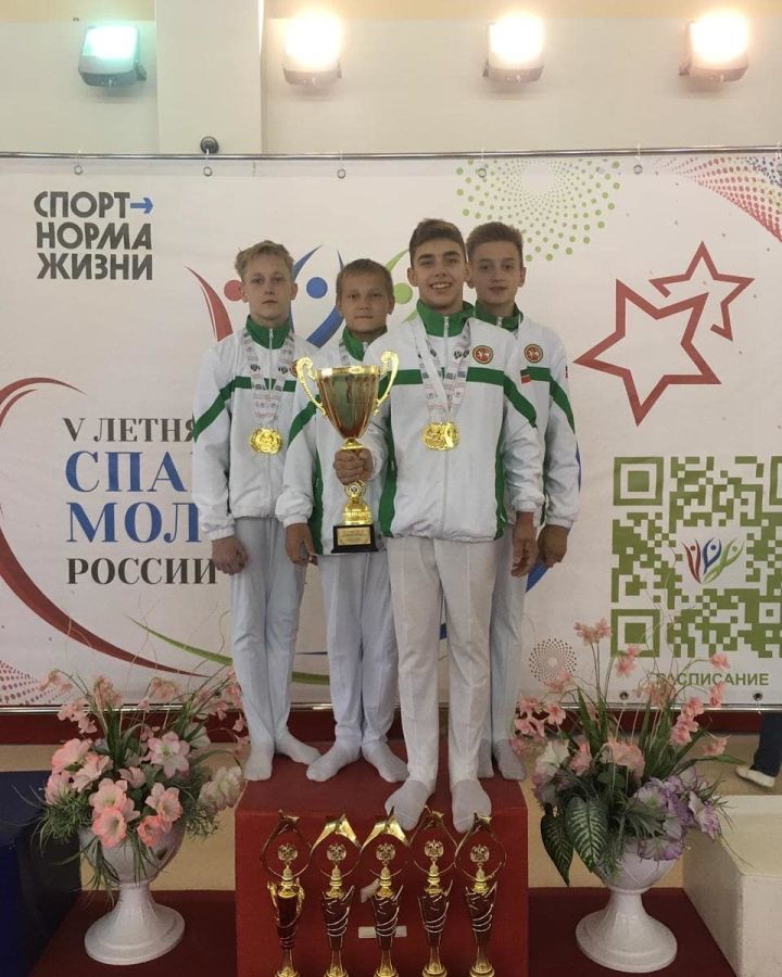 Юные зеленодольцы успешно выступили на V летней Спартакиаде молодежи России по спортивной гимнастике