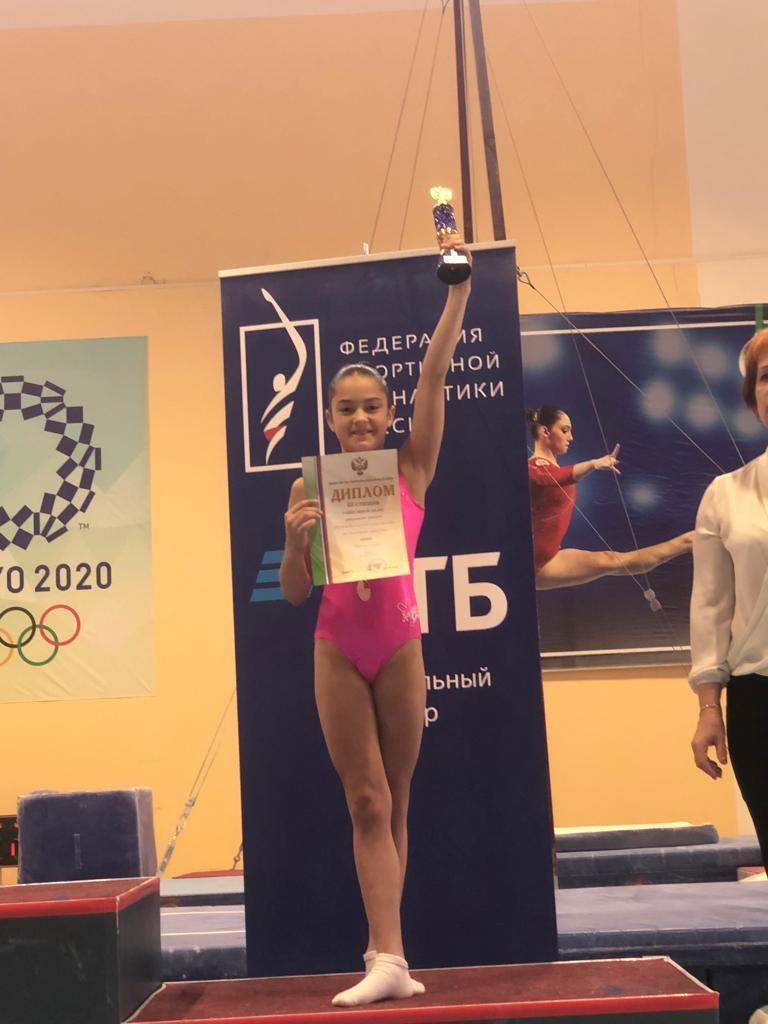 Ростовская гимнастка выиграла медаль национального Первенства