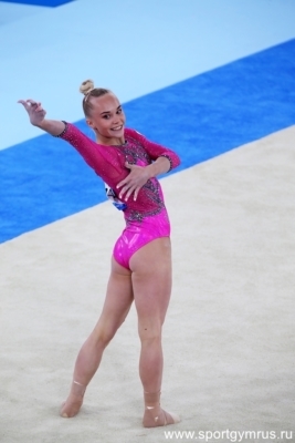Олимпийская чемпионка Ангелина Мельникова и Диана Кустова победили в заключительный день на Спартакиаде сильнейших по спортивной гимнастике